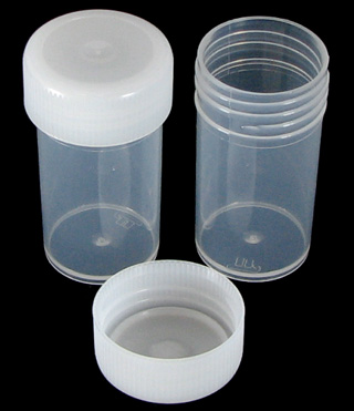 L10: Plastic vials, jars, bottles, sample containers